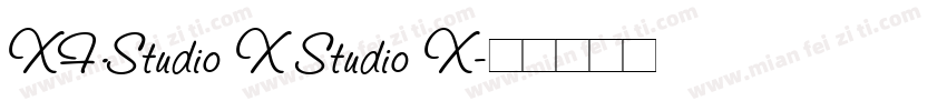 XF·Studio X Studio X字体转换